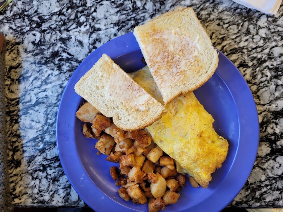 Corned Beef Hash Omelette