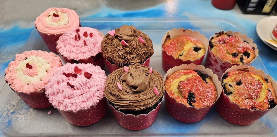 Valentine Themed Cupcakes