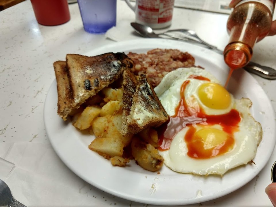 Corned Beef Hash and Eggs